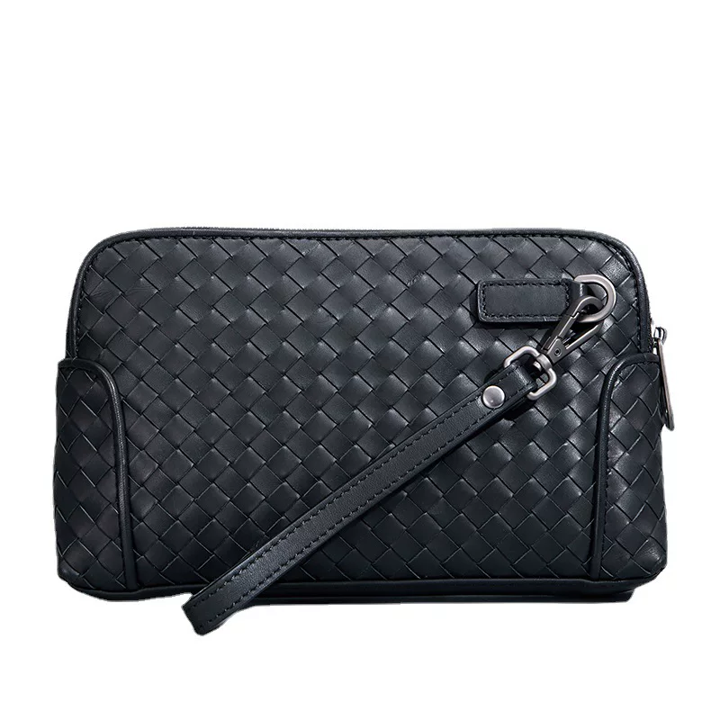 Маленькая clutch сумка для отдыха, ткань кожаный мобильный телефон, кошелек, ручка, коллекция 2023, натуральная кожа, деловая версия