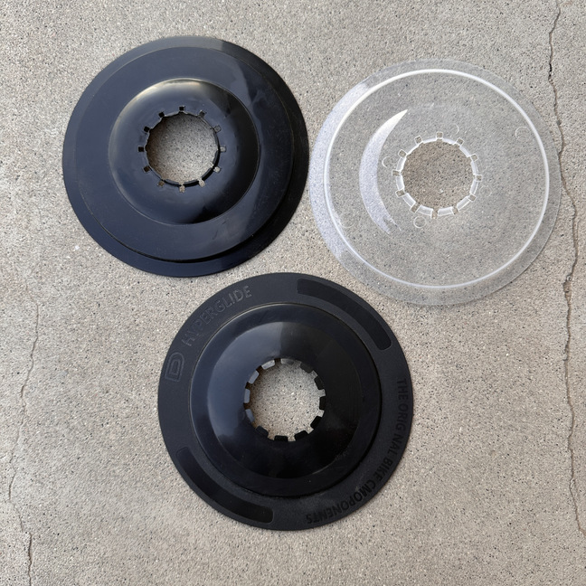 Bicycle Flywheel Guard Transparent Steel Wire Guard Flywheel Protection Sheet Protection Disc Protection Plate Transmission Protection Sheet