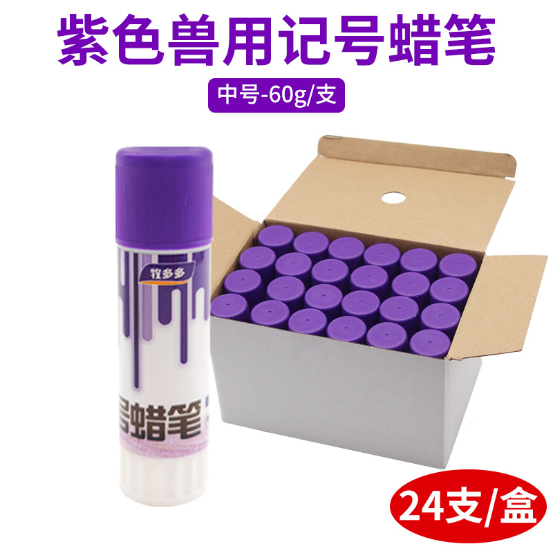 Crayon marcado 24 juegos morados