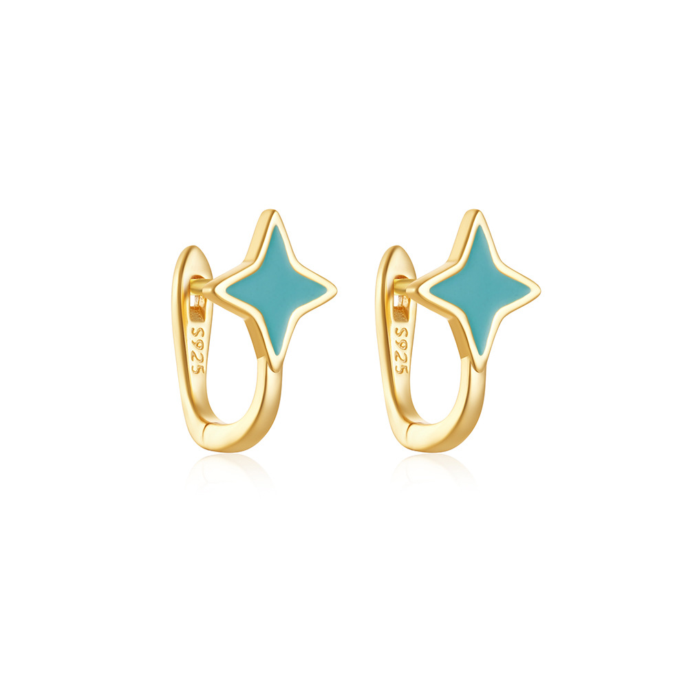 5g Weight 925 Sterling Silver Ear Needle Material Zircon Inlay Material Earrings Classification 1 Pair Quantity Holiday, Banquet, Daily Occasion 925 Sterling Silver Material Geometric Pattern Women's Gender Plating Design Simple Style Style 1 Pair 925 Sterling Silver Zircon Geometric Earrings 13