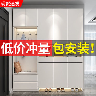 Light extravagance register and obtain a residence permit Entrance cabinet Shoe cabinet Simplicity Vestibular Ark household a living room Partition cabinet The door Wall Storage Lockers