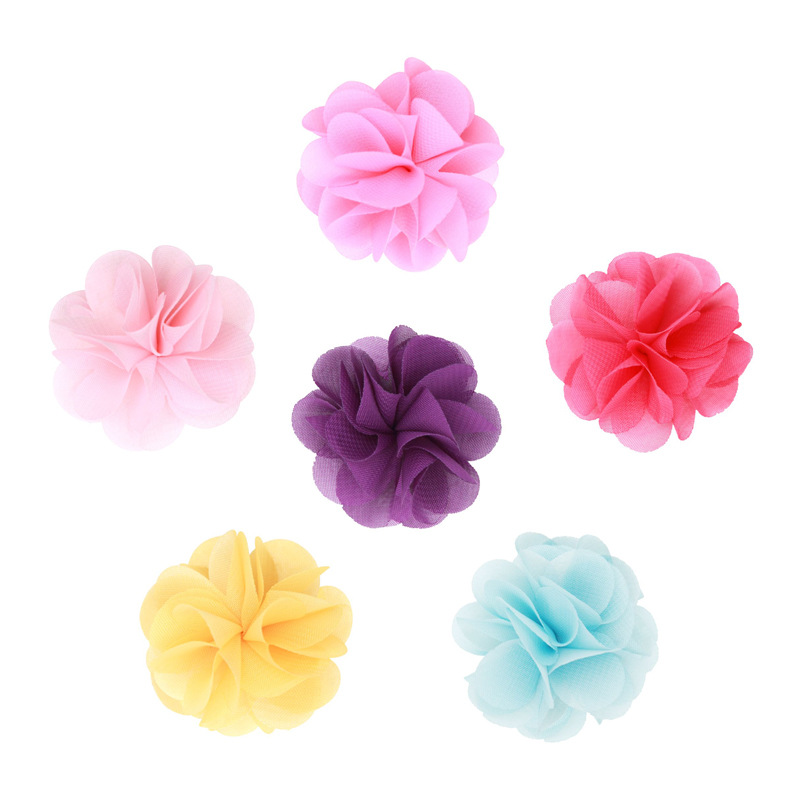 Shiffon hair accessory handmade