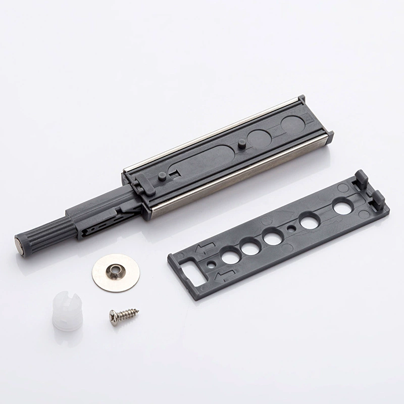 Cabinet door rebounder magnetic suction stainless steel shell mucoprocytone and collision free installation self -bouncing