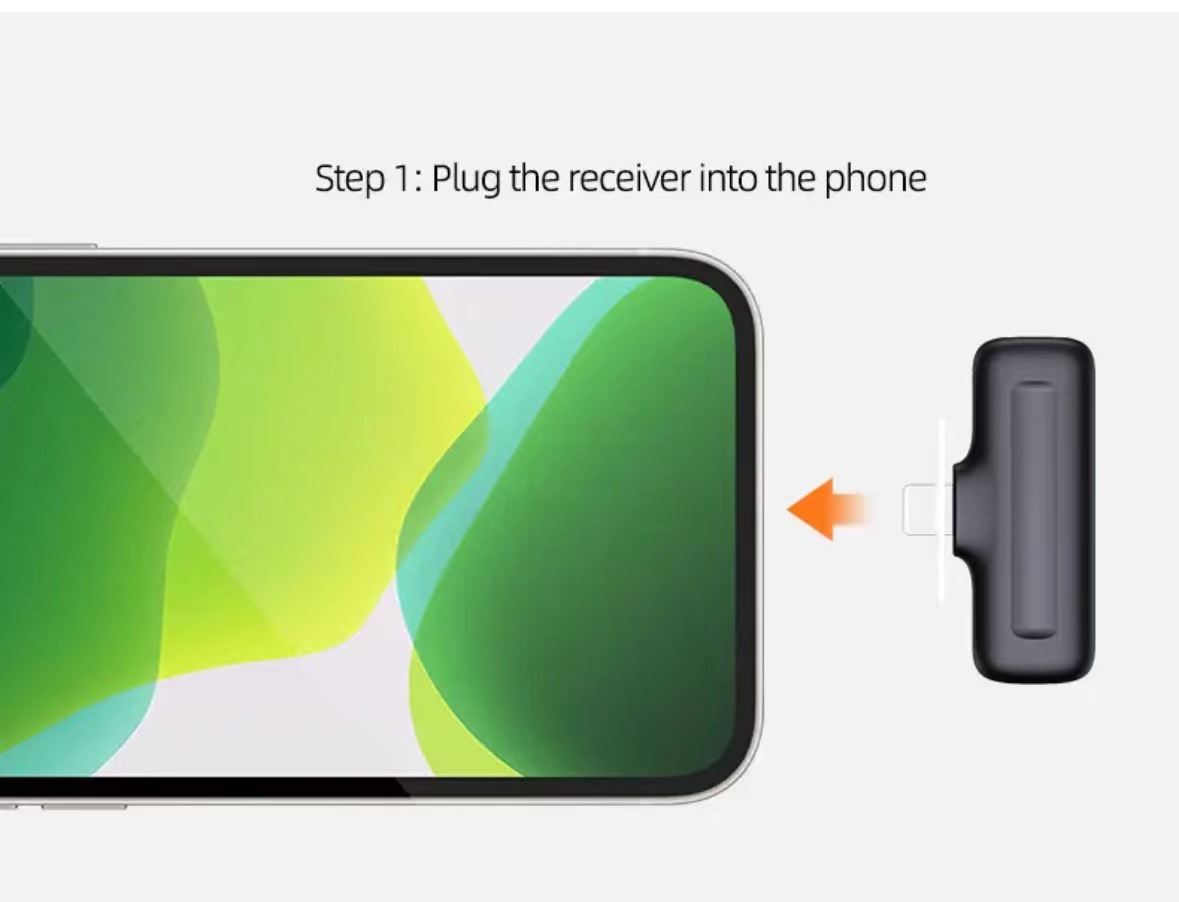 Wireless Clip-on Microphone Image 9