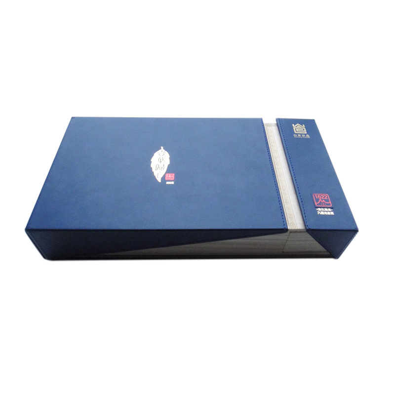 茶叶礼盒包装新款松木茶叶盒豪华 双开门茶叶包装盒