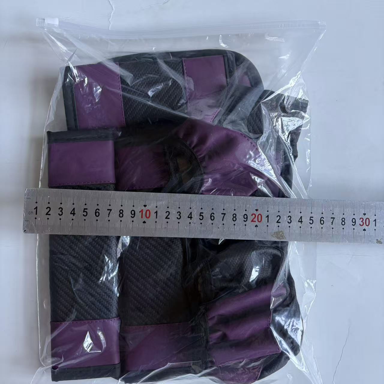 Cross-Border Foreign Trade Specializes in Supplying a 6-Piece Car Interior Set: Steering Wheel Cover, Shoulder Protector, Gear Shift Cover, Handbrake Cover, Armrest Pad