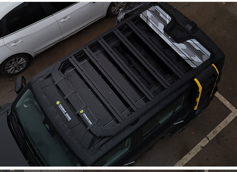 Chery Icar03 Luggage Rack Explorer Roof Platform Modified Side Ladder Aluminum Alloy Exterior Expansion Accessories
