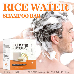 Lianbiquan lanthome rice water Hair Care soap rice water conditioner