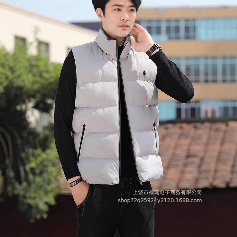 Men's Lightweight down Cotton Vest Men's 2025 New Autumn and Winter Windproof and Waterproof Hooded Large Size Special Price Men's Lightweight down Cotton Vest Men's 2025 New Autumn and Winter Windproof and Waterproof Hooded Large Size Special Price