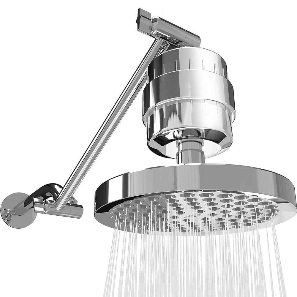 6inch 탑 스프레이 + 20 레이어 필터 실버 + 11inch 연장 로드