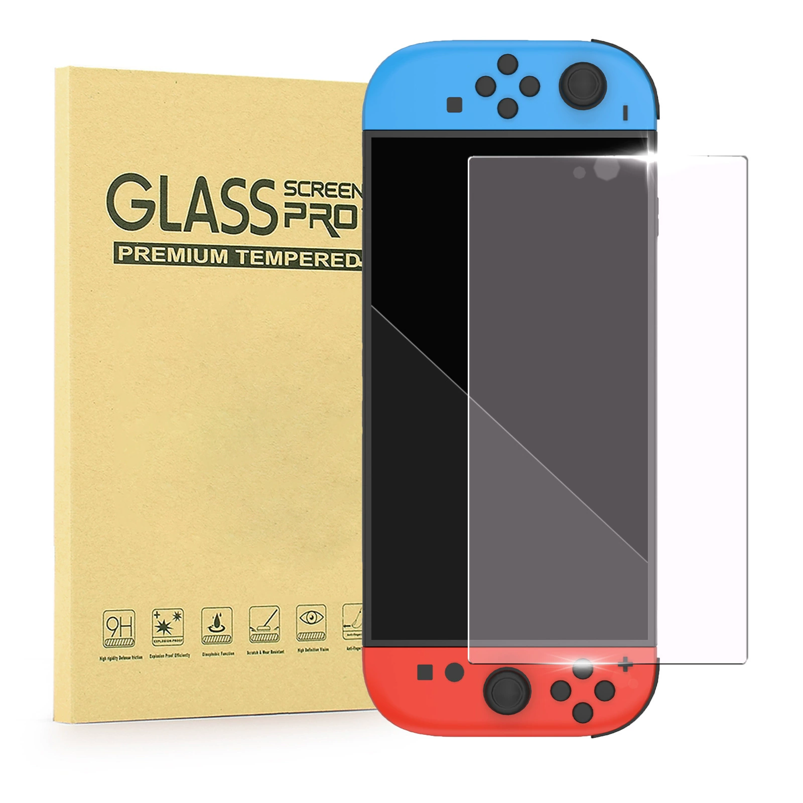 Защитное стекло для игровой консоли Nintendo Switch 2, пленка-защита экрана