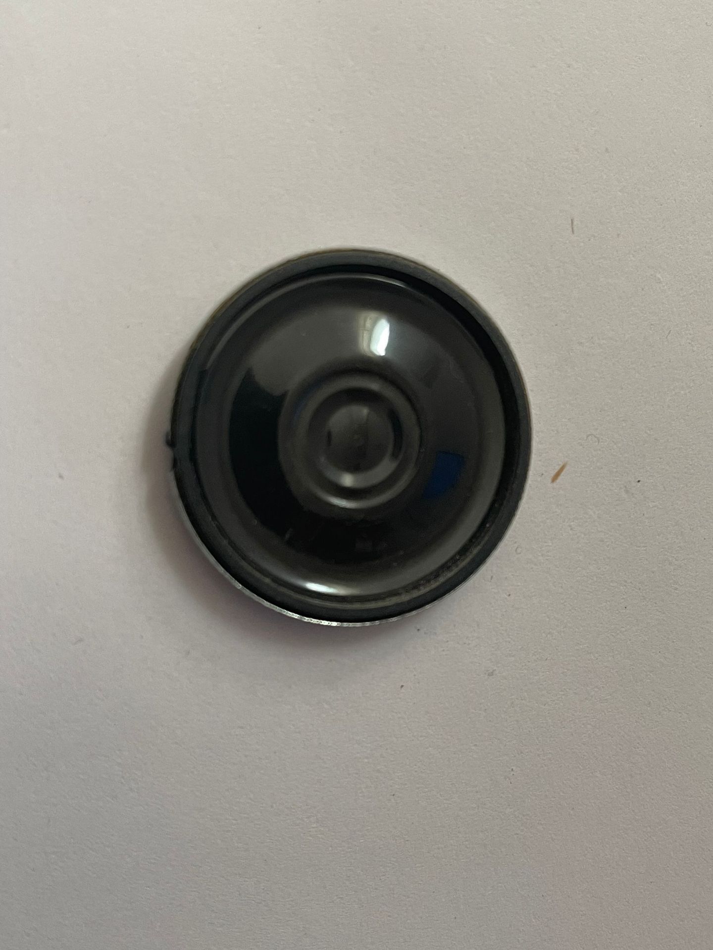 36mm圆型黑色光面麦片8Ω/16足够1W大功率专用薄型内磁喇叭