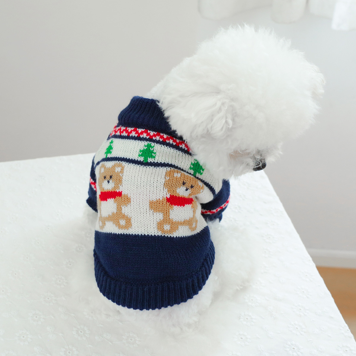 숲곰 스웨터