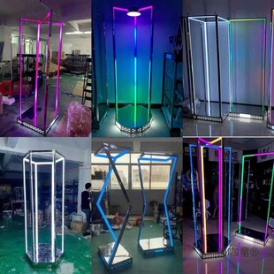 Bar Glowing Spot Ds Door Frame Spot Dance Platform Ktv Nightclub Mobile Square Gogo Spot Dance Atmosphere Tao Metabo
