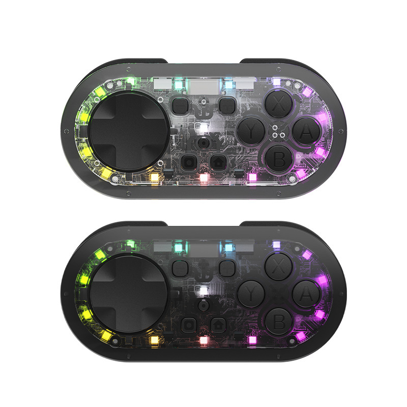 新しいスイッチミニハンドル小型ハンドル Bluetooth 振動バーストウェイクアップ NS アクセサリー長いバッテリー寿命ポータブル|undefined