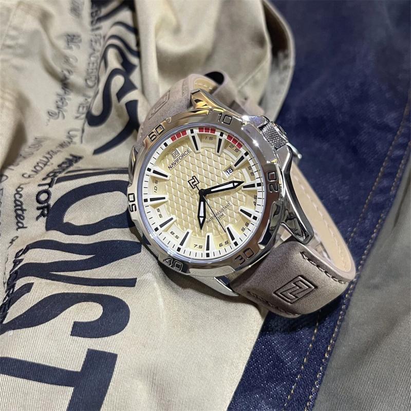 虫洞概念手表男石英品牌男表感男生大表盘男士氚气男款表