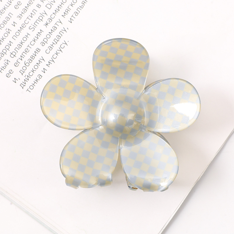 Hair Claws Hair Accessories Type 1 Piece Quantity Simple Style Classic Style Women's Plumeria Acrylic Handmade Hair Claws