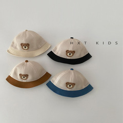 Baby Fisherman Hat Summer Thin model with breathable mesh for sunshade, bowl hat for babies and toddlers, cute summer hat