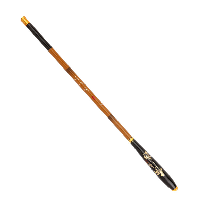 Zhenyi varilla de corriente de carbono ultra-corto mano varilla retráctil 43cm Mesa caña de pescar 2,7-3,6 m caña de pescar luz y duro