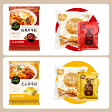 必品阁韩国芝士炒年糕条390g 新派韩式部队火锅食材甜辣速食正宗