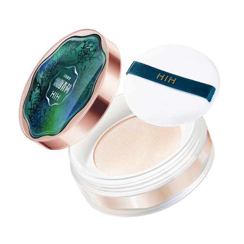 HIH Yanyu Qinghe Silky Air Powder Setting Powder Concealer Waterproof and Sweatproof Loose Powder 10g