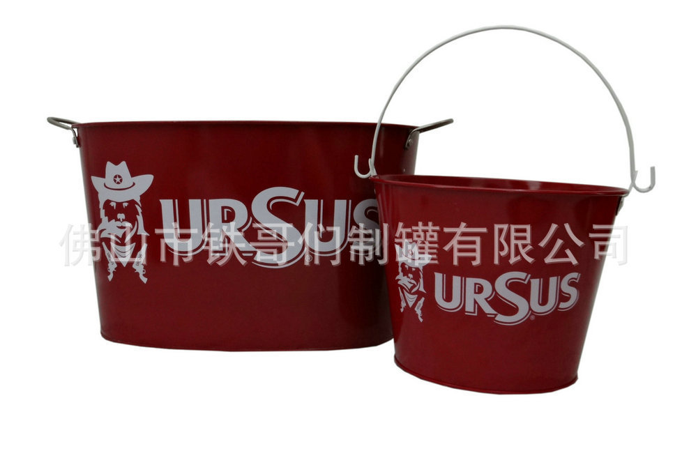 厂家供应冰桶 圆形冰桶 马口铁冰桶 金属冰桶