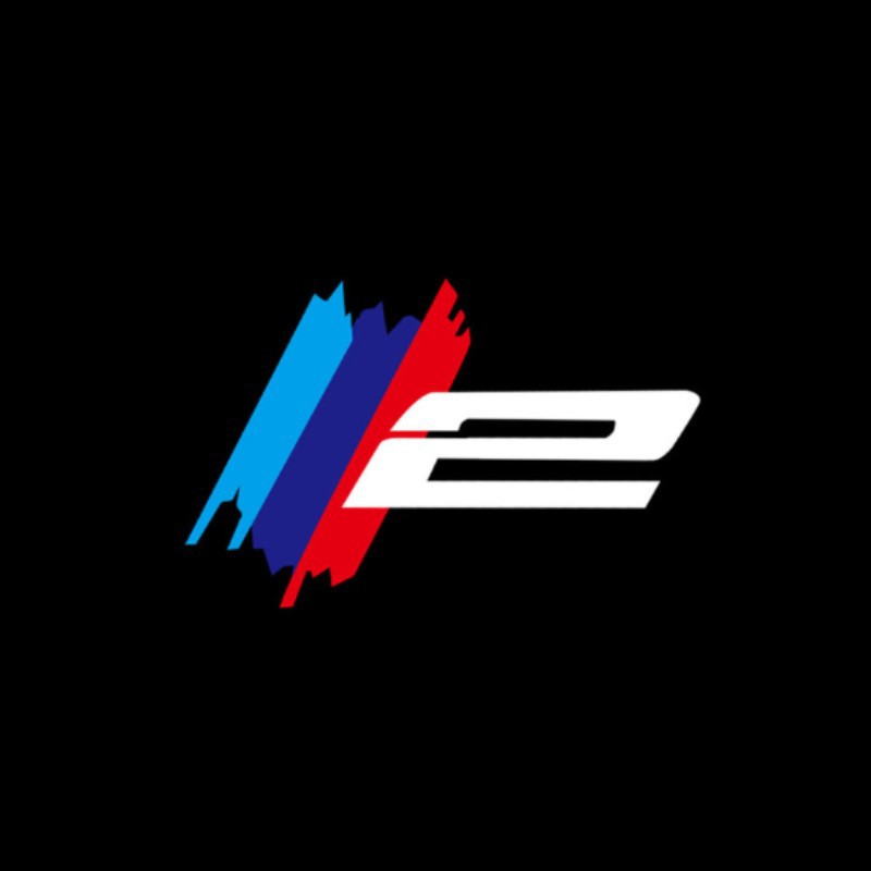 Aplicable a BMW Serie 2 225i/216i/M235i lámpara de bienvenida de la puerta del coche Lámpara decorativa de la atmósfera modificada lámpara de proyección láser