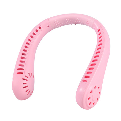 Neck Strap Small Fan Lazy Student USB Charging Silent Convenient Mini Foldable Sports Fan Wholesale