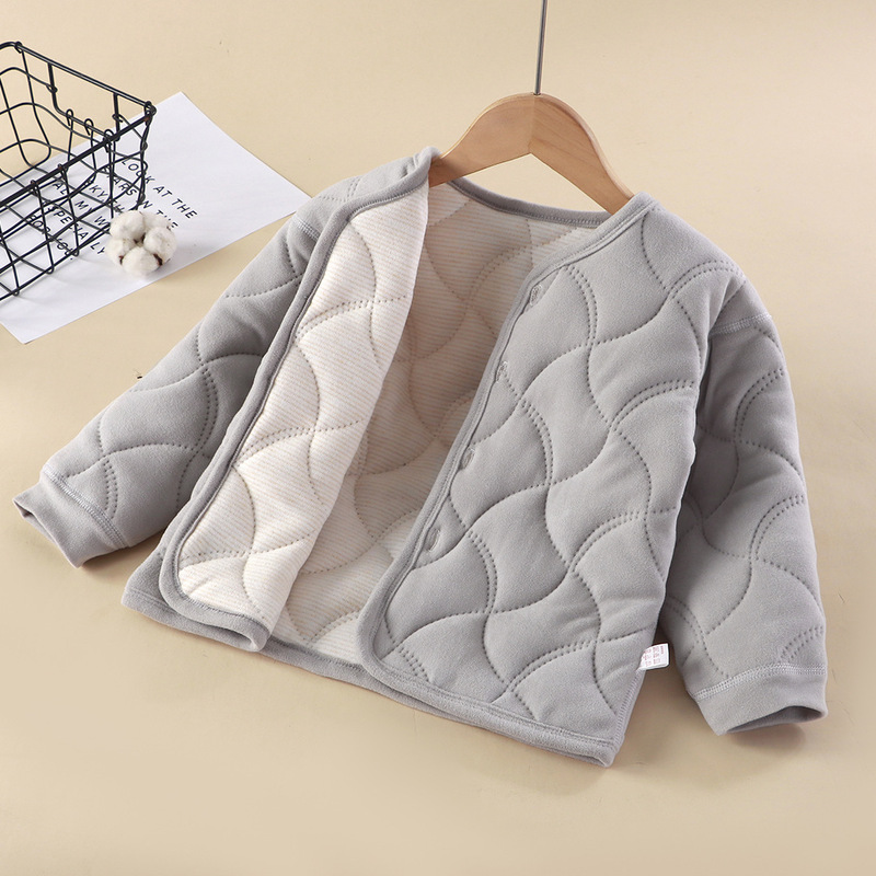 儿童外套三层保暖加厚棉服校服神器女童棉衣男童保暖中大童保暖|undefined