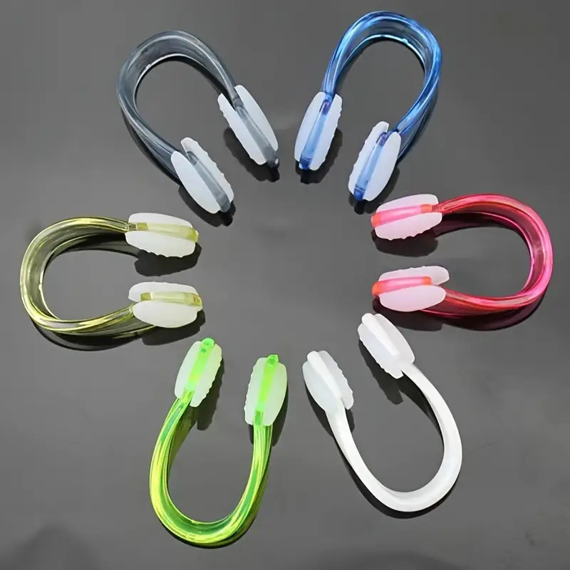 Silicone Swimming Nose Clip for Children and Adults Universal Anti-Slip Suit Training Equipment Supplies Manufacturer Direct Sales Swimming Nose Plug
