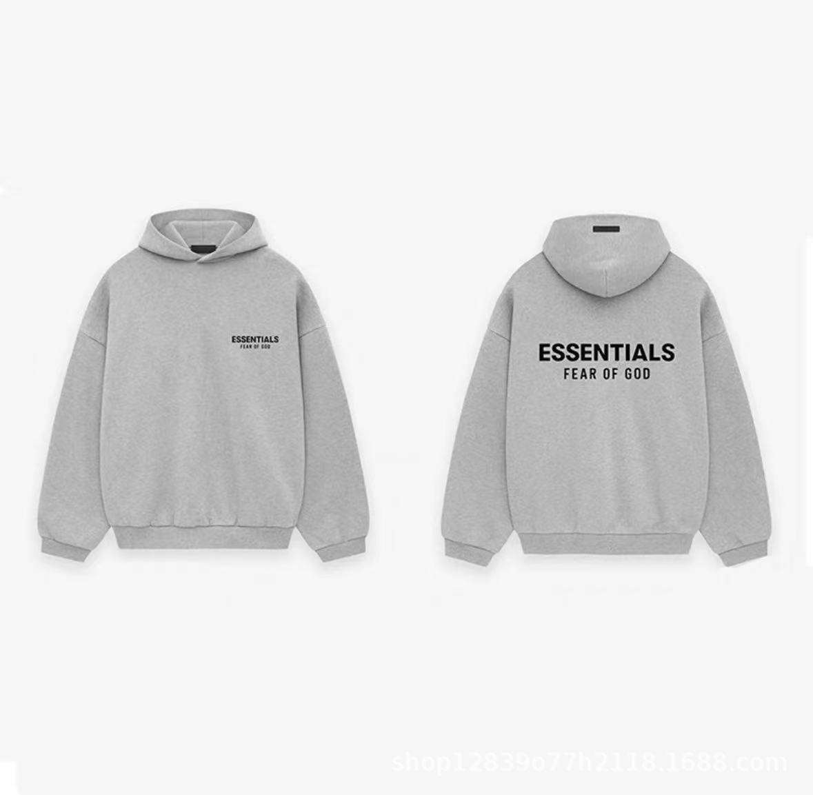 Fear of God Essentials Hoodie Grey