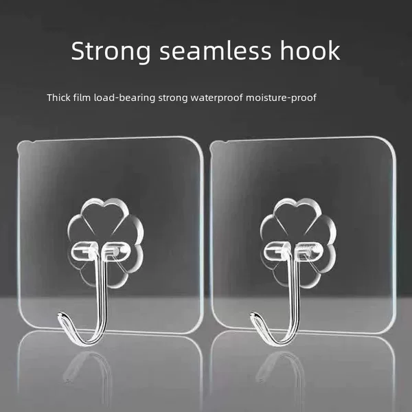 Hook strong dormitory sticky hook strong paste non-perforated kitchen toilet door hook foreign trade manufacturers wholesale