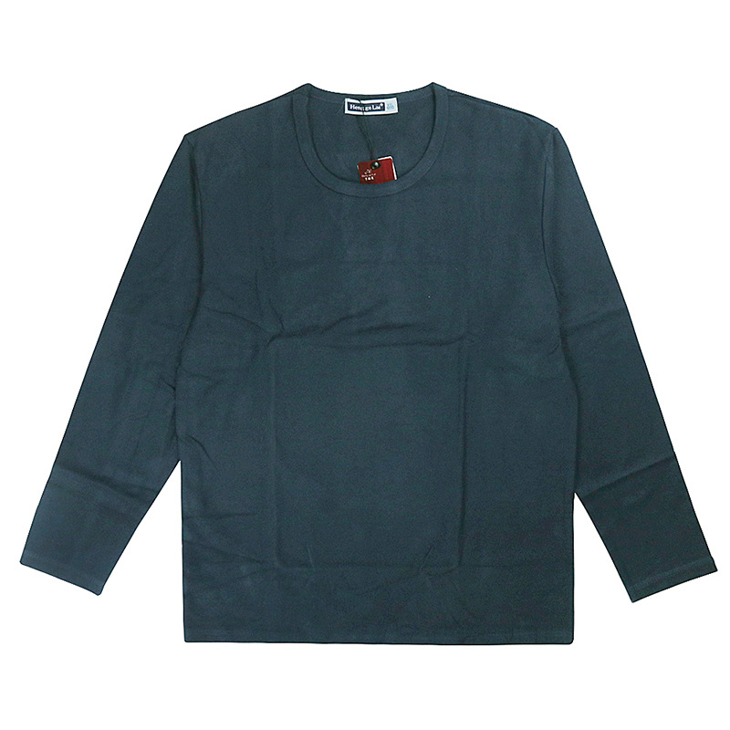Ropa interior de terciopelo cuello redondo azul oscuro