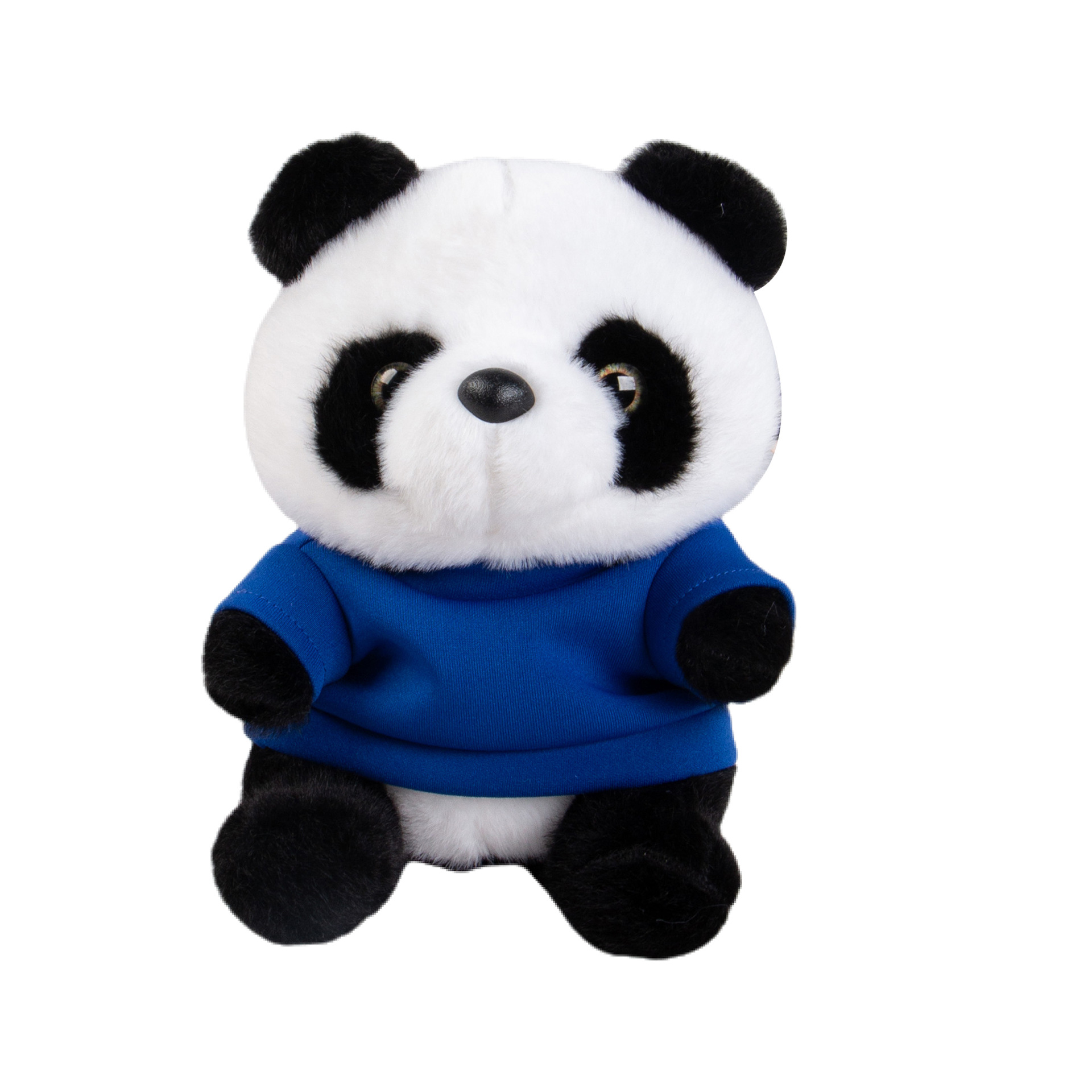 Tesoro nacional panda gigante juguetes de peluche Chengdu recuerdos muñecas de tela se puede imprimir logotipo simulado muñecas de panda