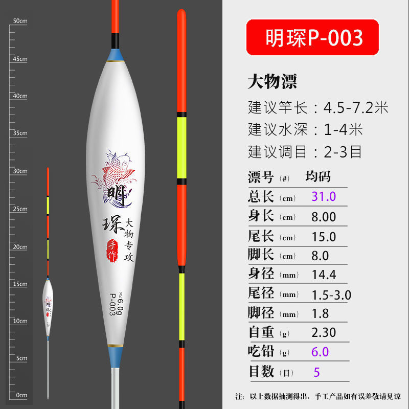 Gran cosa flotante pescado flotante grosso atractivo gran flotabilidad lago viaje flotante alfalfa puerto fábrica comercial de marca de pesca