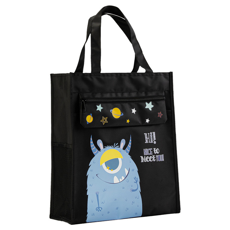 DeLi73154 bolsas de estudio bolsas de arte de tela Oxford bolsas de mano bolsas de libros para estudiantes de primaria mujeres y hombres gran capacidad de división