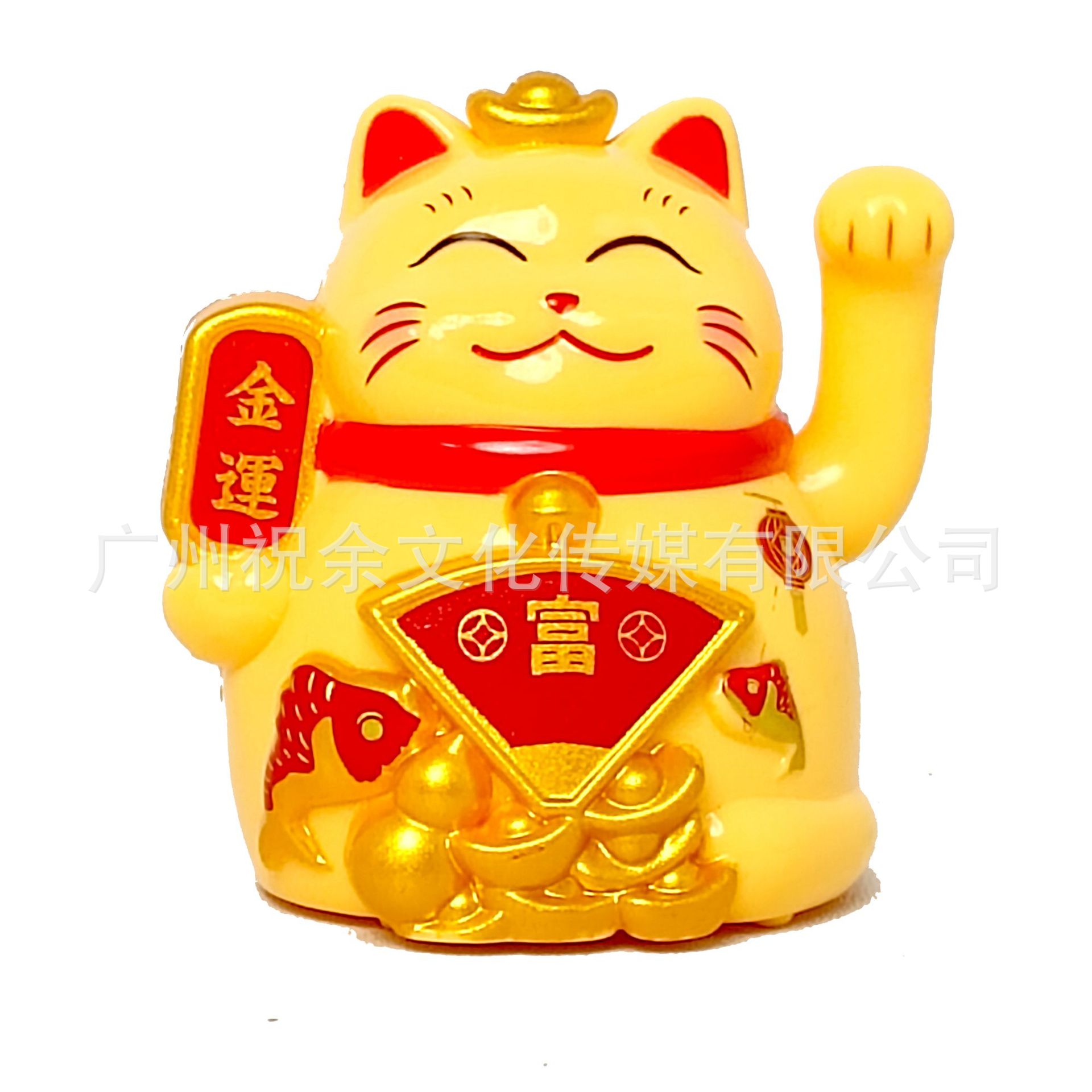 Mini adornos de la suerte para gatos y accesorios de regalo para coches de tienda de manualidades con cubiertas antipolvo