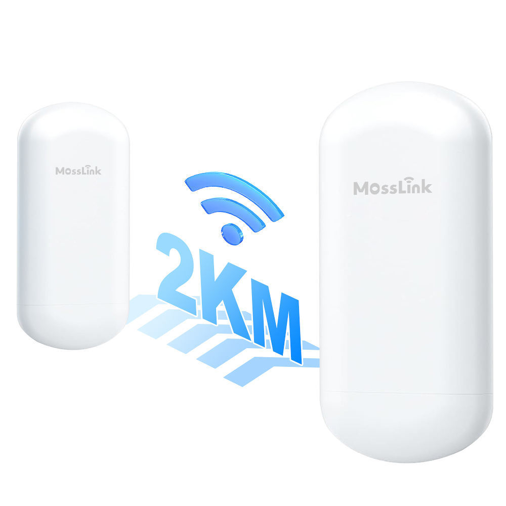 2KM 450Mbps 5.8Ghz网络WiFi Poe远程无线网桥Ap Cpe接入点室