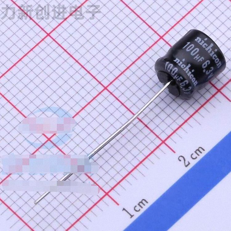 USA0J101MDD描述100uF 6.3V电解电容器