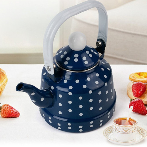 Product: Enamel Tea Kettle, Ancient Clock Teapot, Household Chinese Mini Electric Kettle, Porcelain Electric Stove Gas Stove Compatible