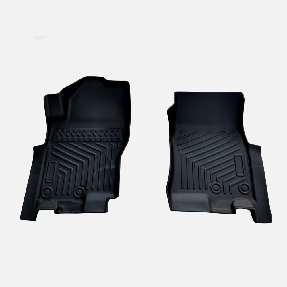 Estera impermeable y respetuosa del medio ambiente del pie del coche de la TPE para el coche especial fronterizo de Nissan Frontier 2022-2024