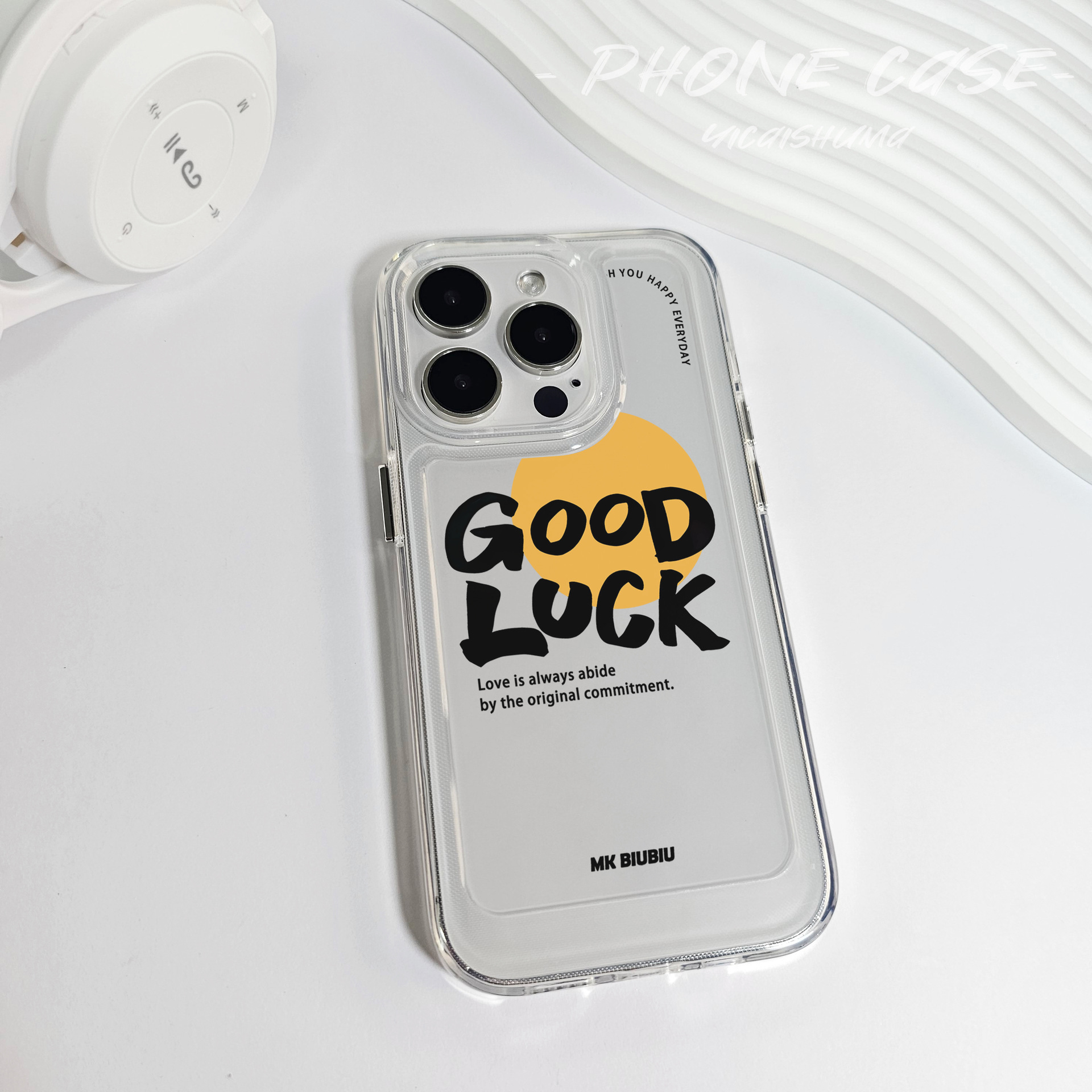 Electroplated Acrylic Phone Case For Iphone 15 14 Pro Max 13 12 11_voghion.com