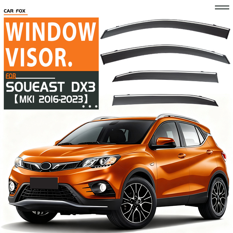 Suitable for Southeast Dx3 Window Visor Soueast Dx3 Window Visor