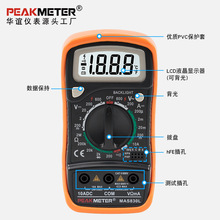 PEAKMETER�����������ñ����������Яʽ��MAS830L