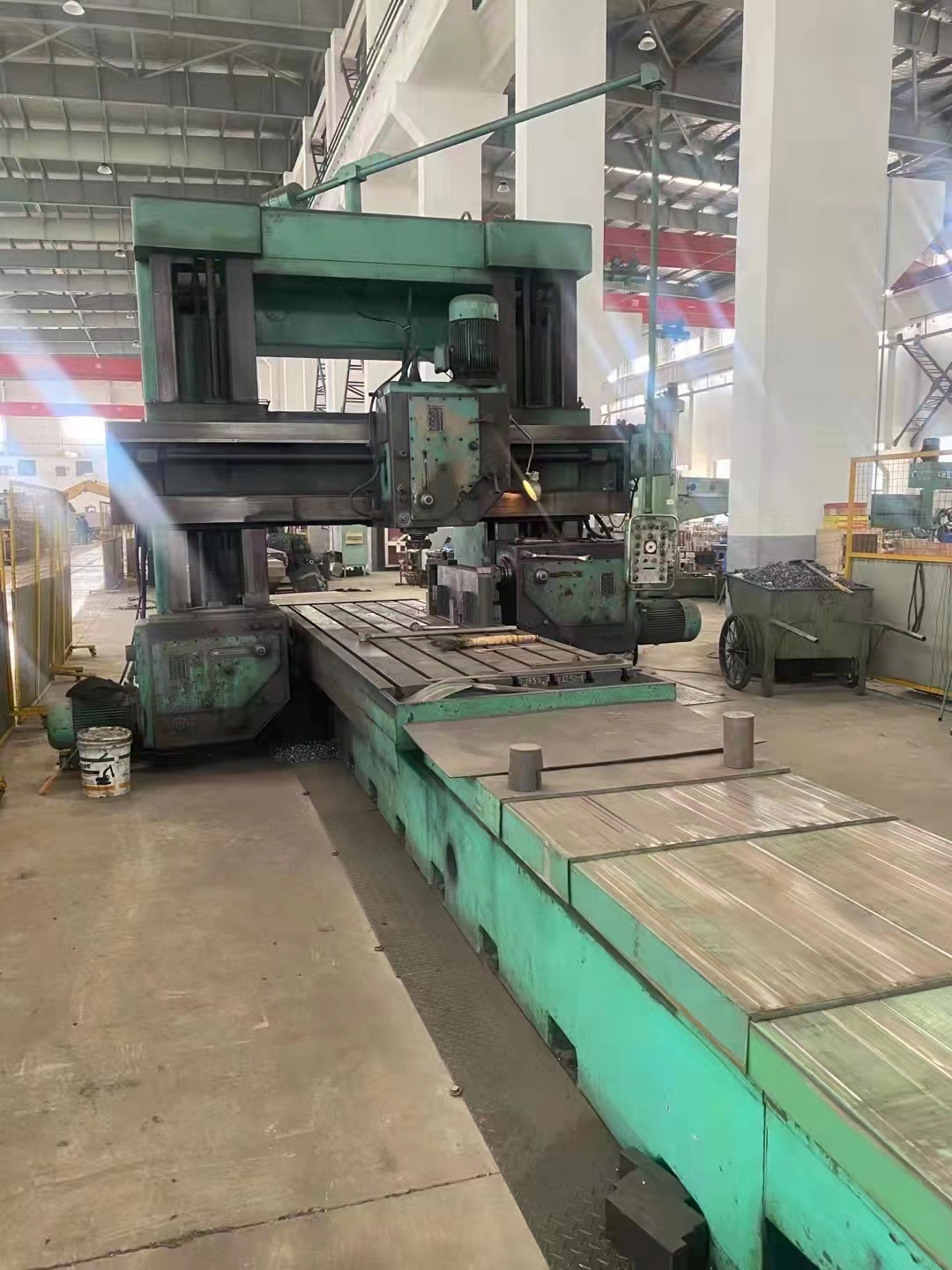 转让二手东方XQ2017龙门铣二手2/6米龙门铣