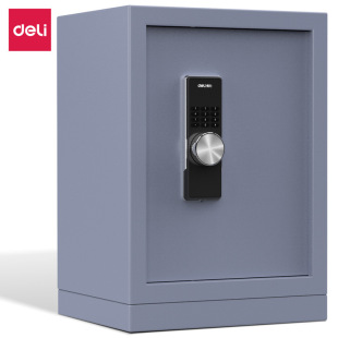 Deli 3644A Electronic Password Safe Deposit Box Cabinet Safe Key Home Anti-theft Double-layer Partition Safe