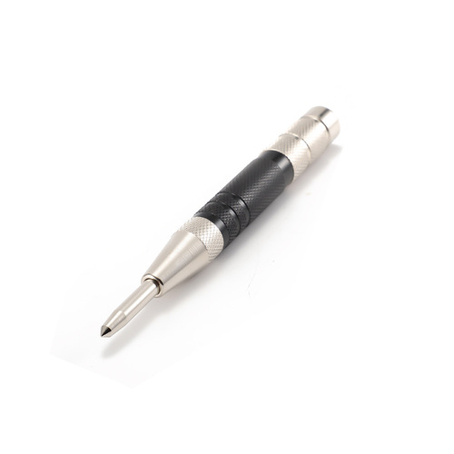 High hardness metal stainless steel positioning punch woodworking punch 150/155mm silver black reinforced automatic center punch