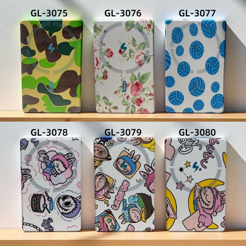 2025 New Creative Magnetic Power Bank with Water Transfer Printing Case, Ultra-Thin and Portable, Suitable for Apple, Can Be Taken on the Plane 2025 New Creative Magnetic Power Bank with Water Transfer Printing Case, Ultra-Thin and Portable, Suitable for Apple, Can Be Taken on the Plane