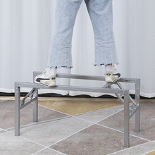 长方形桌架子 铁饭桌腿支架 折叠餐桌架脚支架 小桌支架 桌支架脚
