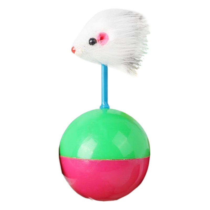 Vaso de ratón gato Bola de juguete para mascotas auto-Hola aliviar congestionada muñeca de peluche divertido gato juguete suministros al por mayor